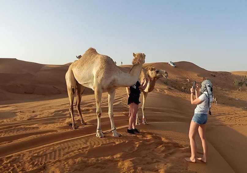 Dubai: Evening Red Dunes Desert Safari with Buffet Dinner