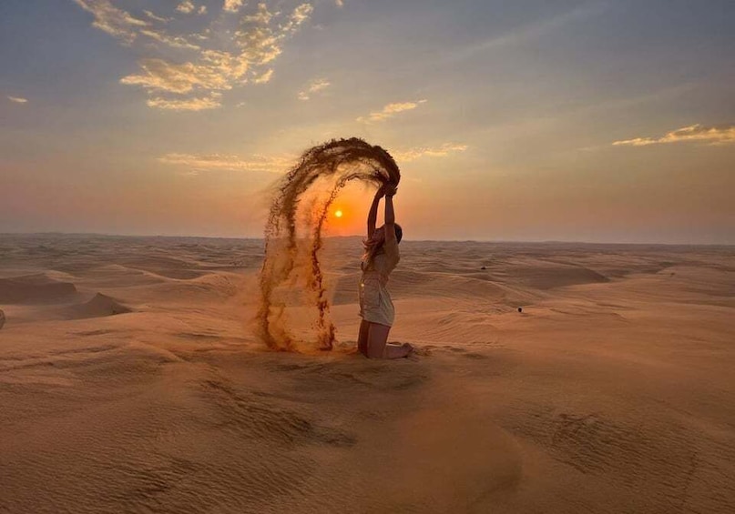 Picture 16 for Activity Dubai: Evening Red Dunes Desert Safari with Buffet Dinner