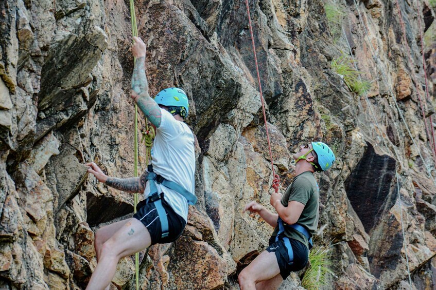 Picture 4 for Activity Riverflife: Twilight Rock Climb Adventure