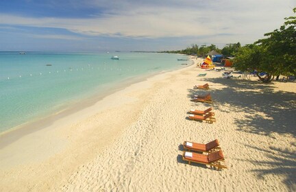 Depuis Montego Bay : Excursion d'une journée à la plage de Negril et au Ric...