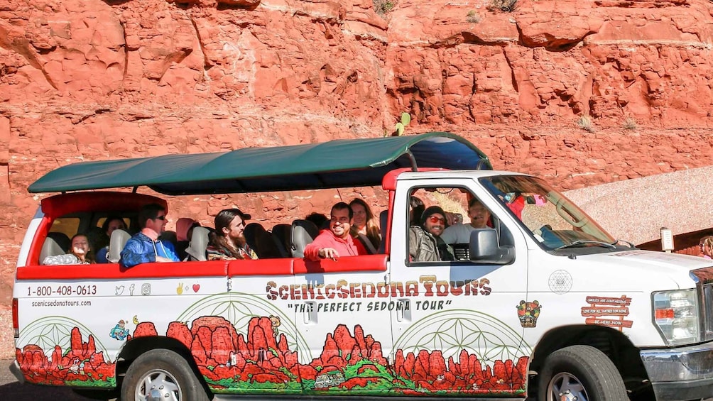 Picture 1 for Activity Sedona: Open-Air Bus Sightseeing Tour