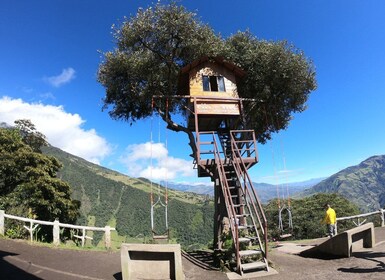 Quitosta: Baños de Agua Santan vesiputoukset Opastettu kierros