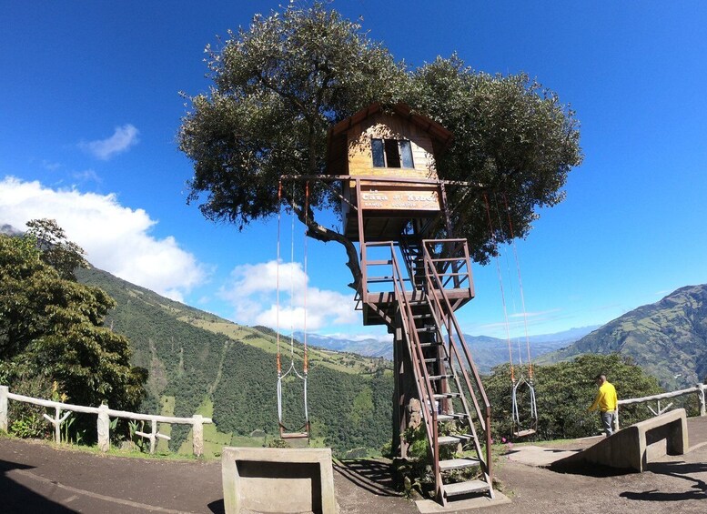 From Quito: Waterfalls of Baños de Agua Santa Guided Tour