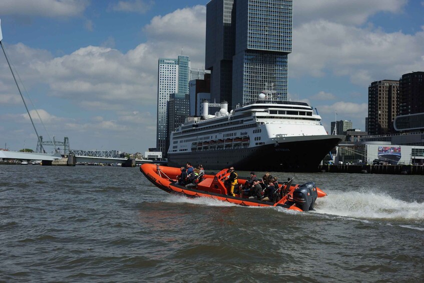 Picture 7 for Activity Rotterdam: RIB Speedboat Sightseeing Cruise