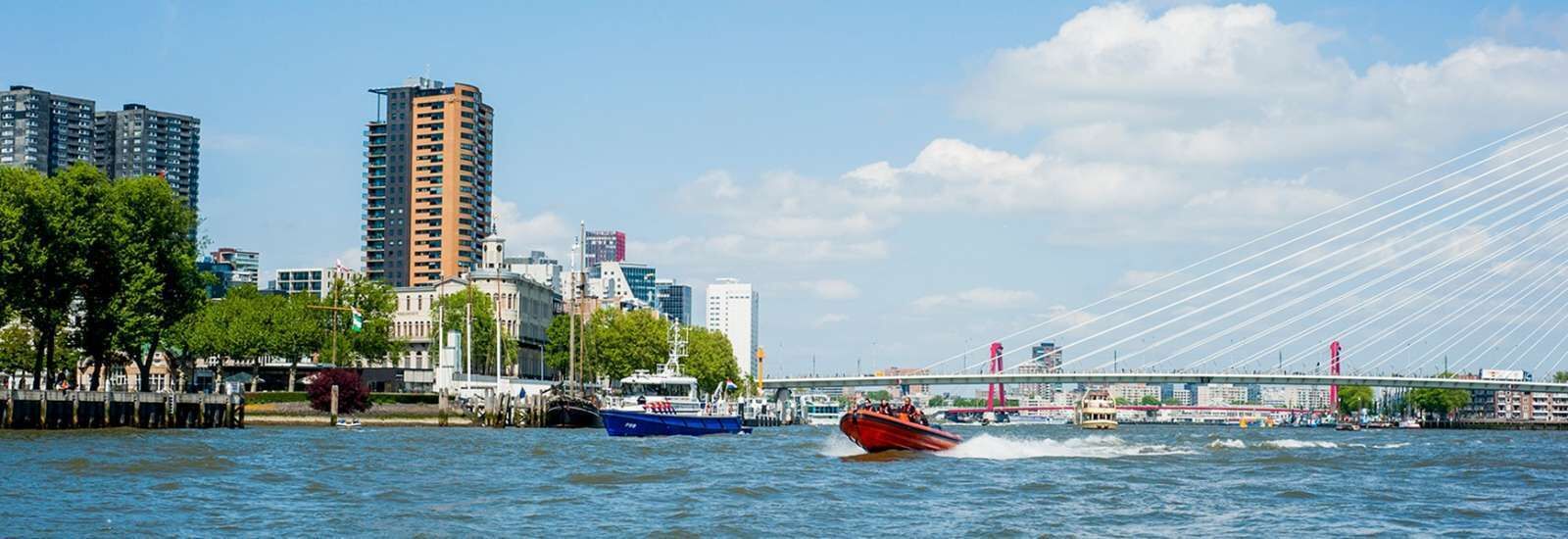 Rotterdam RIB Speedboat Sightseeing Cruise