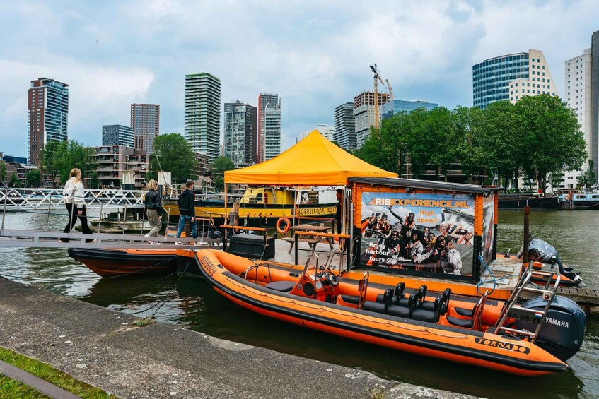 Picture 4 for Activity Rotterdam: RIB Speedboat Sightseeing Cruise