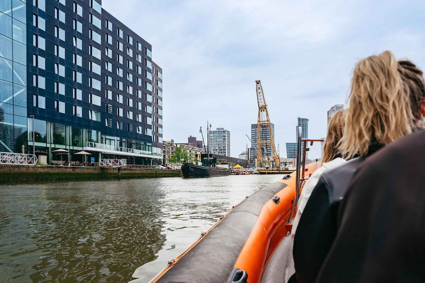 Picture 14 for Activity Rotterdam: RIB Speedboat Sightseeing Cruise