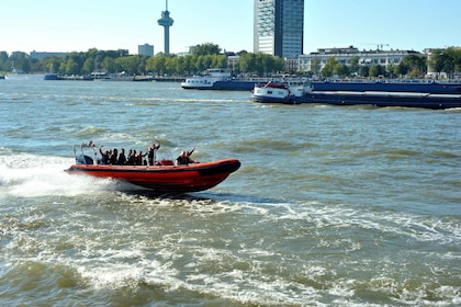 Rotterdam: Sightseeingkryssning med RIB-hastighetsbåt
