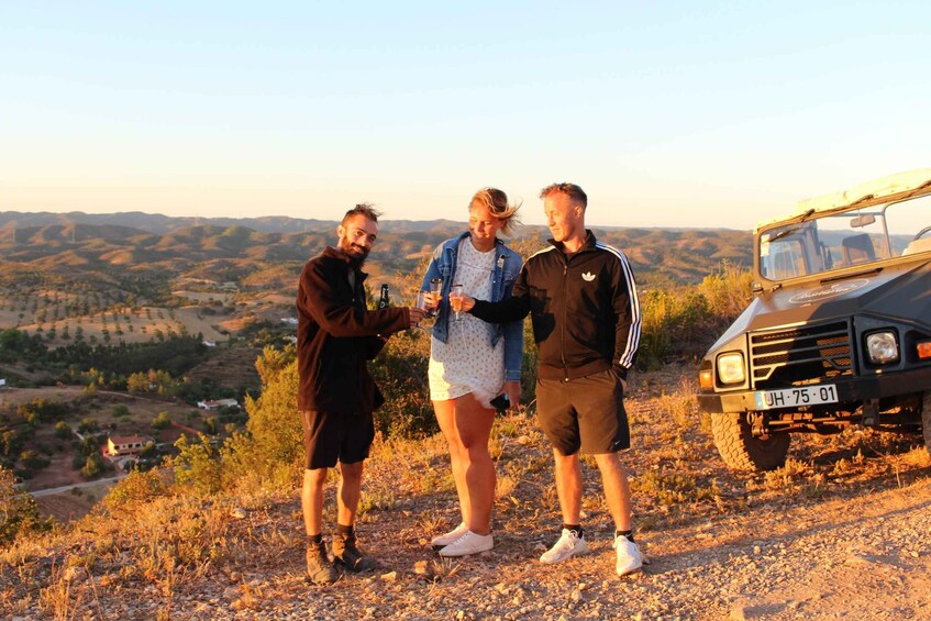 Picture 2 for Activity from Albufeira: Algarve Sunset Jeep Safari with Wine