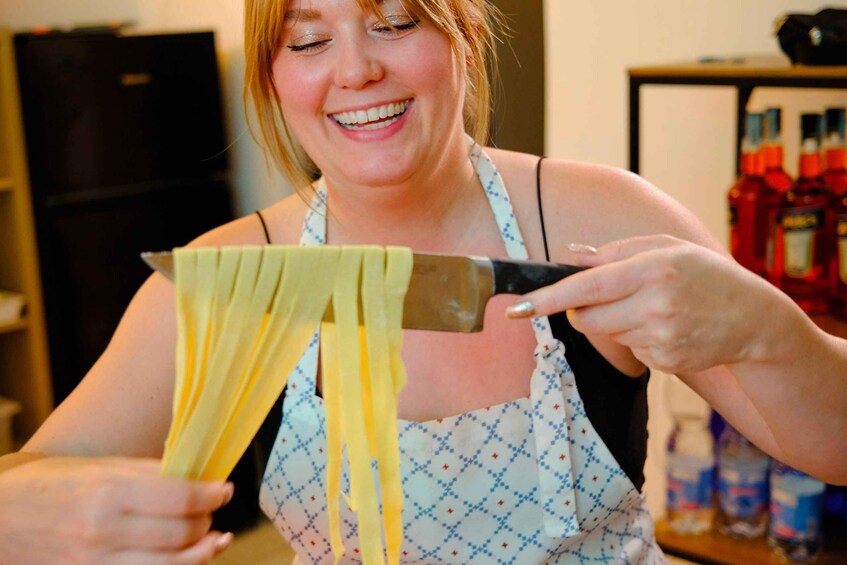 Picture 2 for Activity Rome: Pasta and Tiramisu Class with an Expert Chef