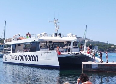 Mallorca : Catamaran de 2 heures sur la côte et les îles Malgrat excursion