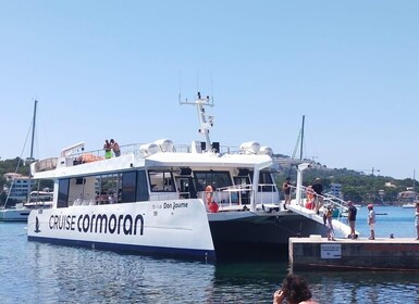 Mallorca: Catamarantocht van 2 uur langs de kustlijn en de Malgrat-eilanden