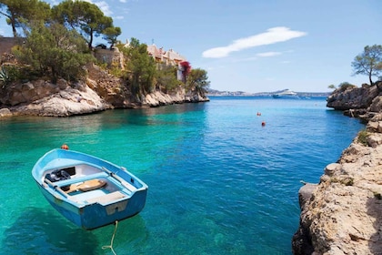 Mallorca: Tur med katamaran langs kysten og på Malgrat-øyene