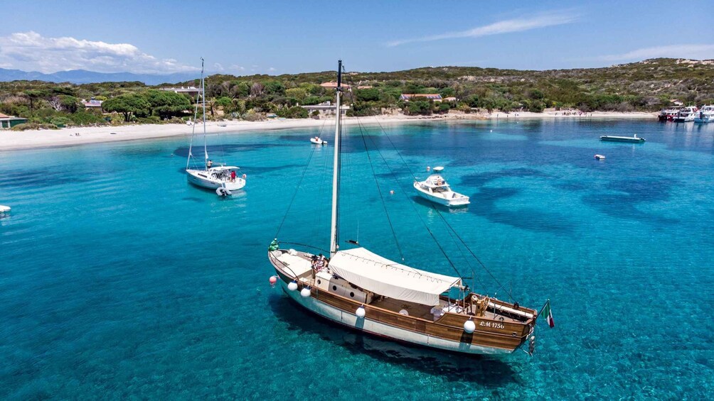 From Palau or La Maddalena: Archipelago Sailing Ship Tour