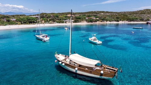 From Palau or La Maddalena: Archipelago Sailing Ship Tour