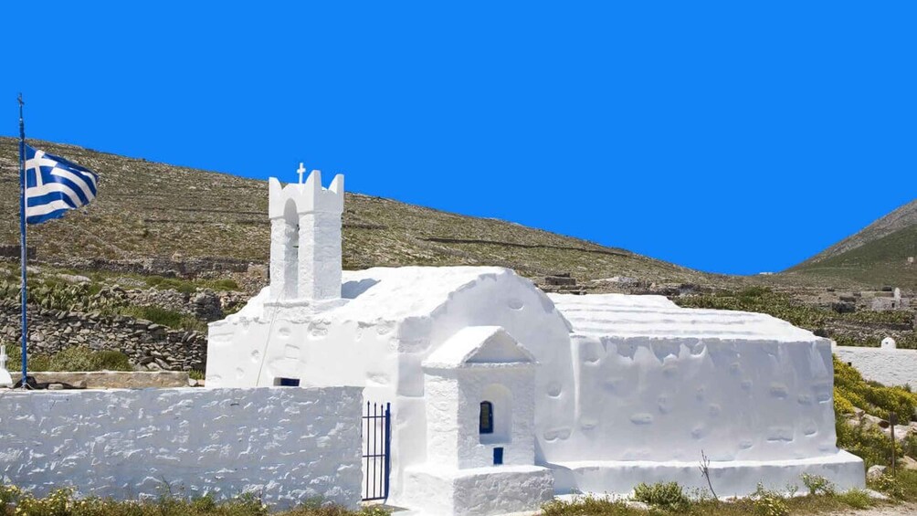Picture 2 for Activity Amorgos: Guided Hike of the Panagia Hozoviotissa Monastery
