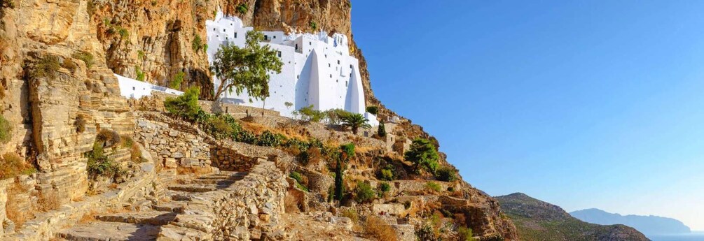 Picture 3 for Activity Amorgos: Guided Hike of the Panagia Hozoviotissa Monastery