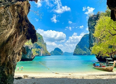 Krabi: Excursión en barco por las Islas Hong con Mirador Panorámico