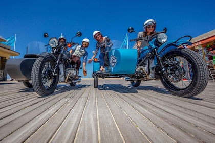 Deauville: Private Guided Tour by Vintage Sidecar