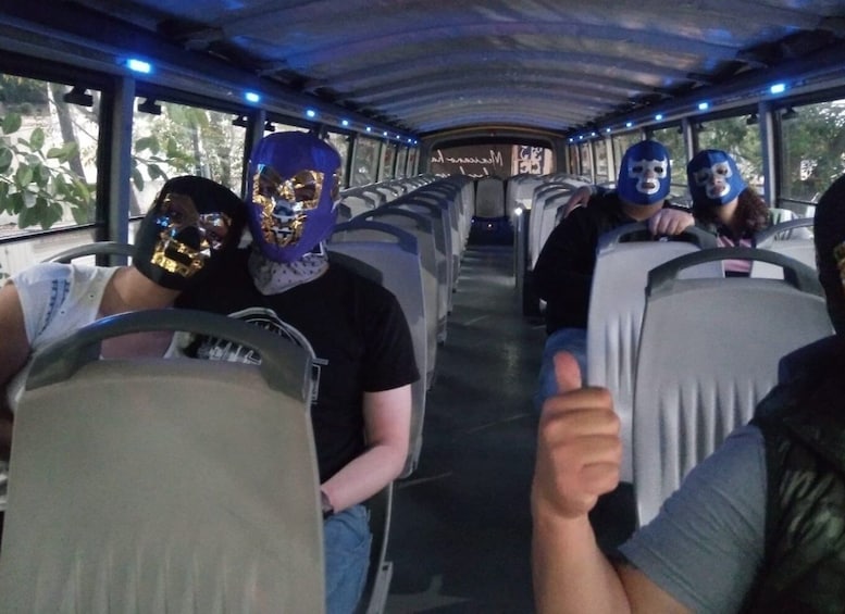 Picture 6 for Activity Mexico City: Wrestling Show and Double-Decker Bus Tour