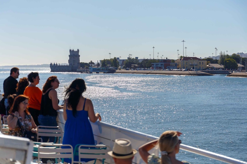 Picture 6 for Activity Lisbon: Tagus River Boat Tour with One Drink Included