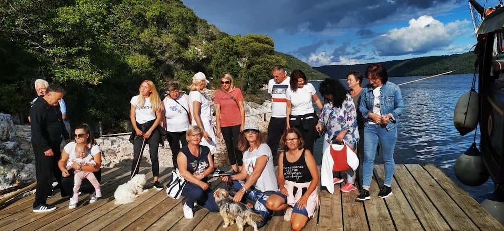 Picture 12 for Activity Vrsar: Lim Fjord Boat Tour with Swimming near Pirate's Cave