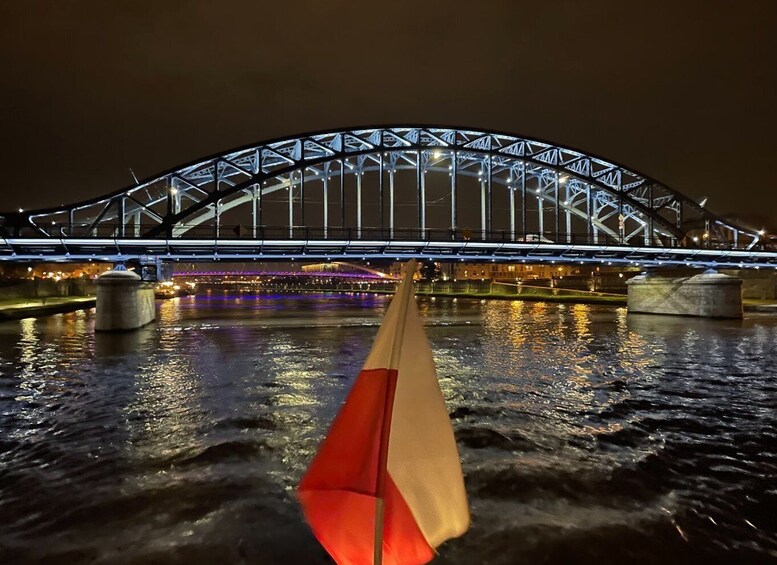 Picture 5 for Activity Krakow: Vistula Night Cruise by Gondola w/ Audio Commentary