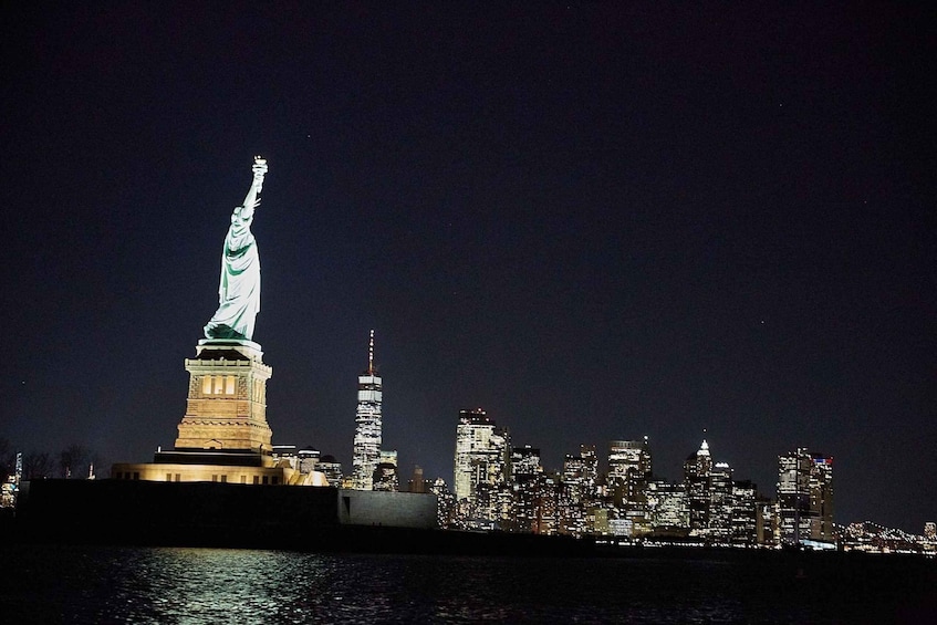 Picture 2 for Activity NYC: City Lights Yacht Cruise with Drink Included