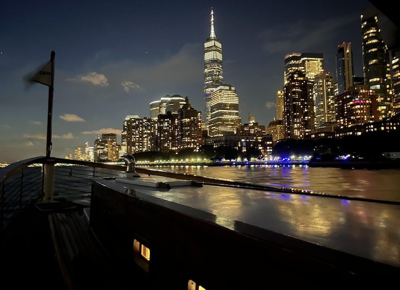 Picture 5 for Activity NYC: City Lights Yacht Cruise with Drink Included