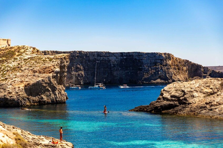 Picture 9 for Activity St Paul's Bay: Comino, Blue Lagoon, Gozo, & Caves Boat Tour