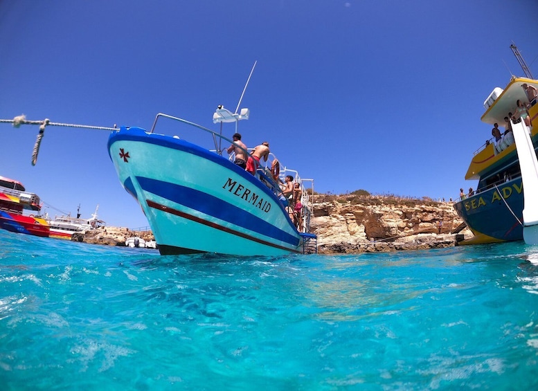 Picture 8 for Activity St Paul's Bay: Comino, Blue Lagoon, Gozo, & Caves Boat Tour