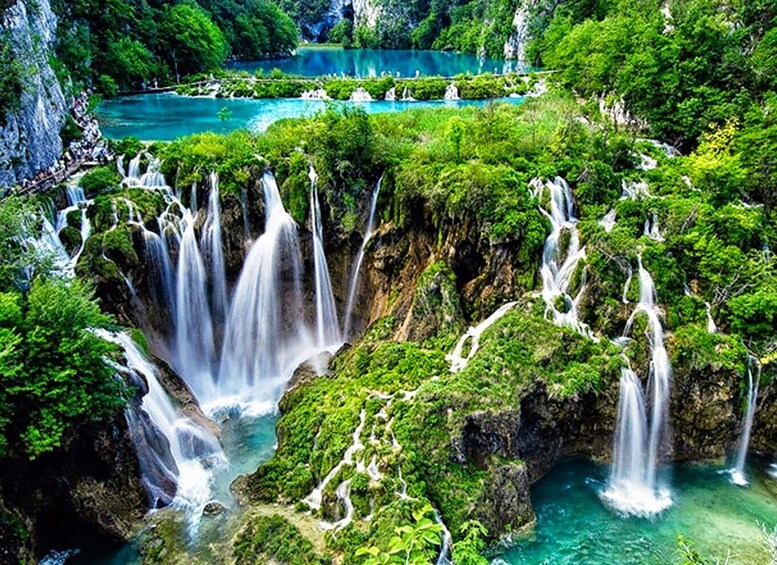 From Zagreb: Plitvice & Rastoke Guided Day Trip with Ticket