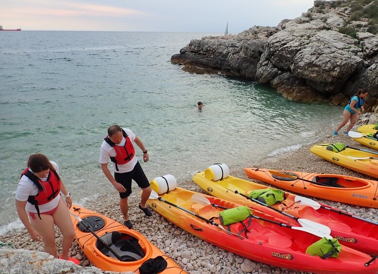 Picture 9 for Activity Pula: Sunset Adventure – Boat, Kayak, Snorkeling & Sunset