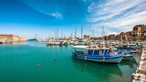 Heraklion: mercato di Heraklion e CretAquarium *SALTA la coda