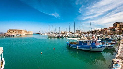 Heraklion: mercato di Heraklion e CretAquarium *SALTA la coda