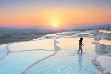 Vanuit Izmir: Pamukkale rondleiding met lunch