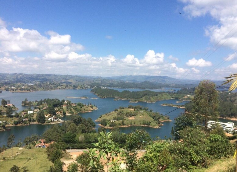 Picture 2 for Activity From Medellin: Private Guatape Car Tour with Coffee Tour