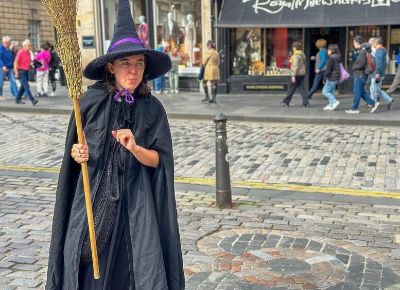 Picture 1 for Activity Edinburgh: Witches Old Town Walking Tour & Underground Vault