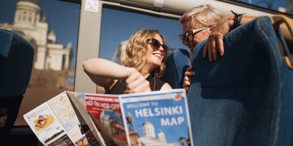 Picture 5 for Activity Helsinki: Hop-On Hop-Off Bus and Sightseeing Boat Tour