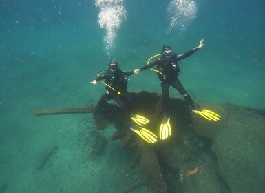 Angra do Heroísmo : SSI essaie un programme de plongée dans une épave de na...