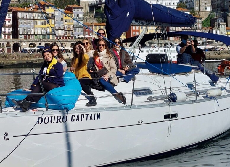 Picture 9 for Activity Porto: Private Douro River Charming Sailboat Cruise w/Wine