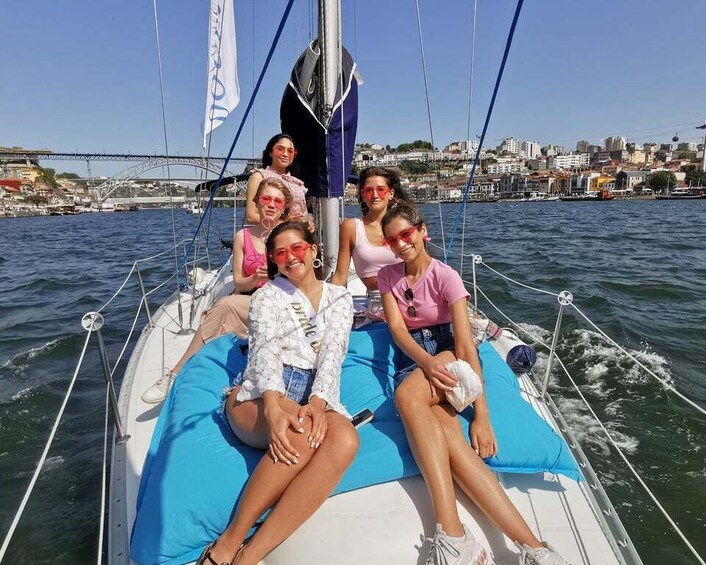 Picture 4 for Activity Porto: Private Douro River Charming Sailboat Cruise w/Wine