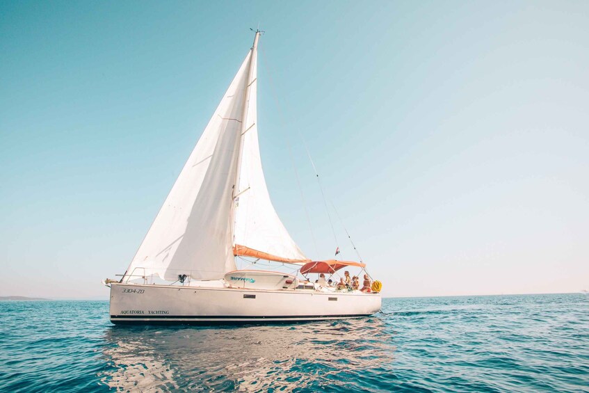 From Hvar: Boat Tour to Pakleni Islands on a Comfort Yacht