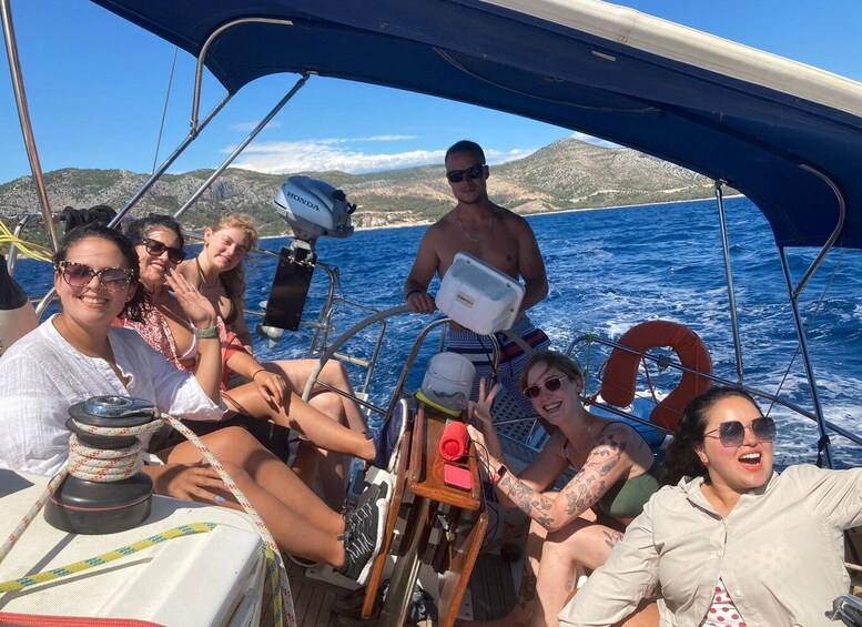 Picture 14 for Activity From Hvar: Boat Tour to Pakleni Islands on a Comfort Yacht