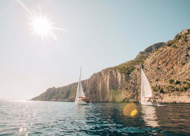 Picture 2 for Activity From Hvar: Boat Tour to Pakleni Islands on a Comfort Yacht