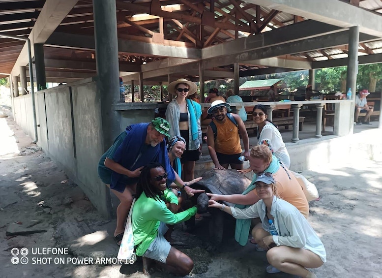 Picture 6 for Activity Praslin: Curieuse StPierre Guided Tour, BBQ & 2x Snorkeling