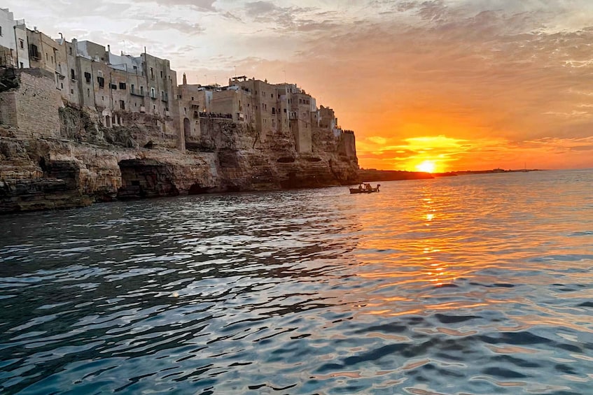 Picture 21 for Activity Polignano a Mare: Speedboat Cruise to Caves with Aperitif