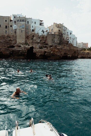 Picture 9 for Activity Polignano a Mare: Speedboat Cruise to Caves with Aperitif