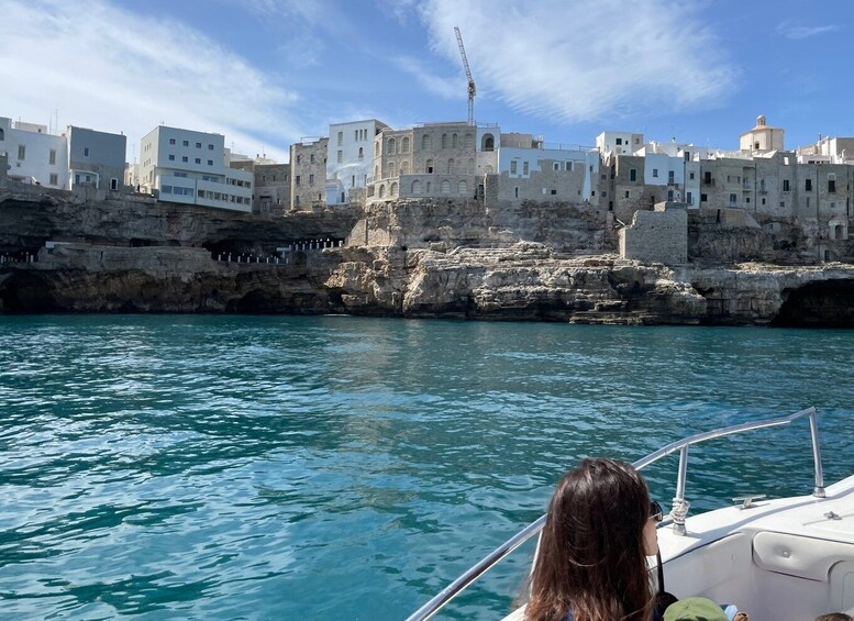 Picture 20 for Activity Polignano a Mare: Speedboat Cruise to Caves with Aperitif