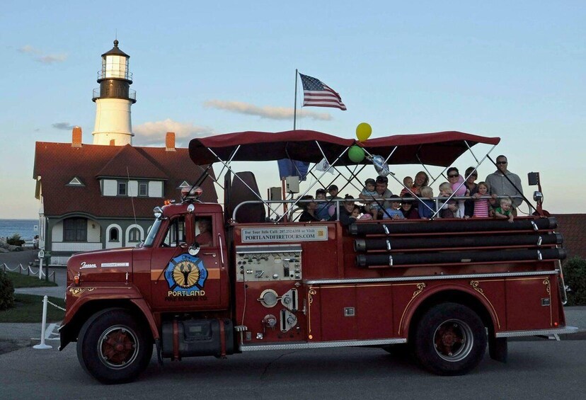 Picture 8 for Activity Portland, Maine: Tour in Vintage Fire Engine
